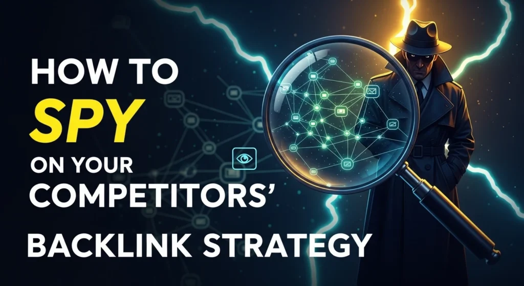 How to Spy on Your Competitors Backlink Strategy